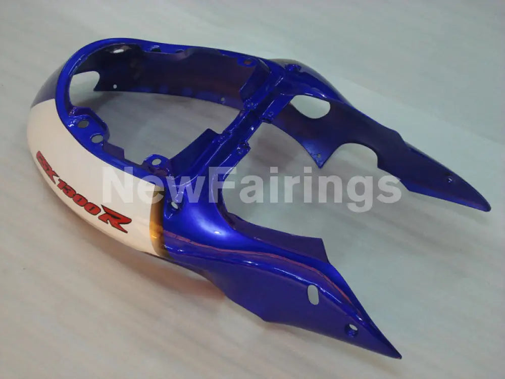 Yellow and Blue Corona - GSX1300R Hayabusa 99-07 Fairing Kit
