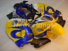 Cargar imagen en el visor de la galería, Yellow and Blue Corona - GSX1300R Hayabusa 99-07 Fairing Kit