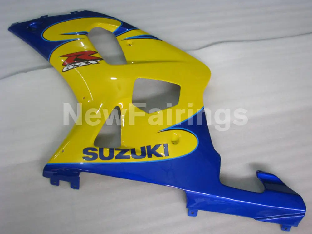 Yellow and Blue White Factory Style - GSX-R750 00-03 Fairing Kit