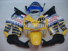Yellow and Blue White Nastro Azzurro - CBR600 F4i 01-03 Fairing Kit