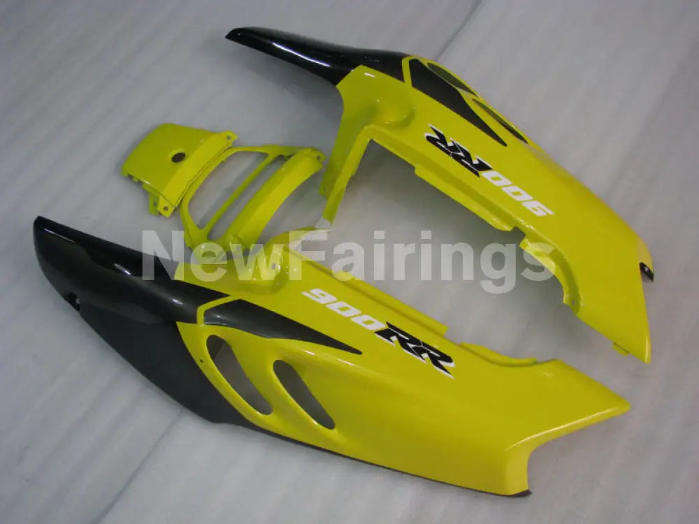 Yellow and Grey Black Factory Style - CBR 900 RR 96-97 Fairing Kit