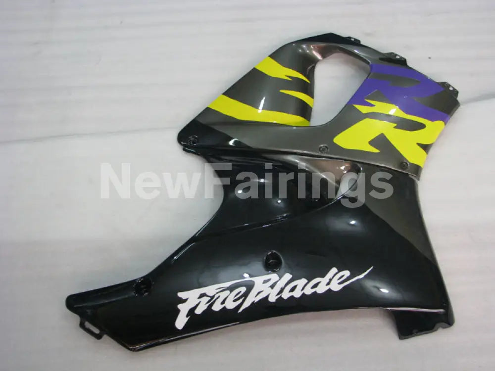 Yellow and Grey Black Factory Style - CBR 900 RR 96-97 Fairing Kit
