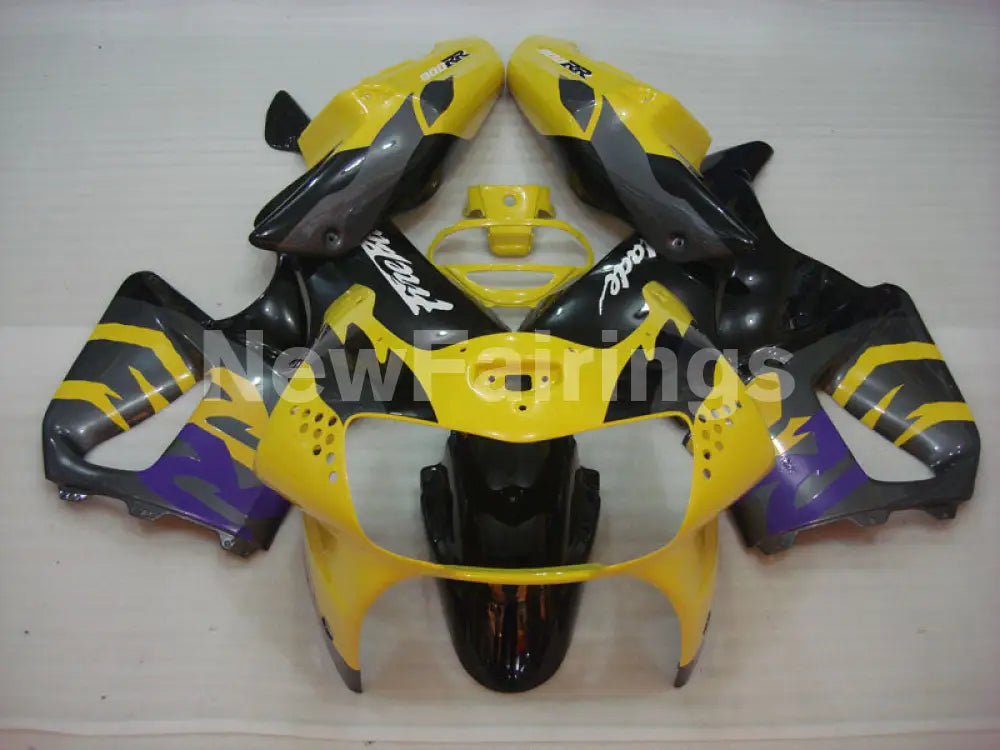 Yellow and Grey Black Factory Style - CBR 919 RR 98-99 Fairing Kit