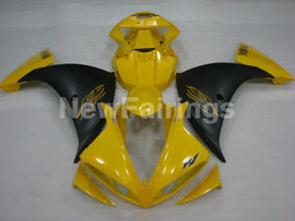 Yellow and Matte Black Factory Style - YZF-R1 12-14 Fairing Kit