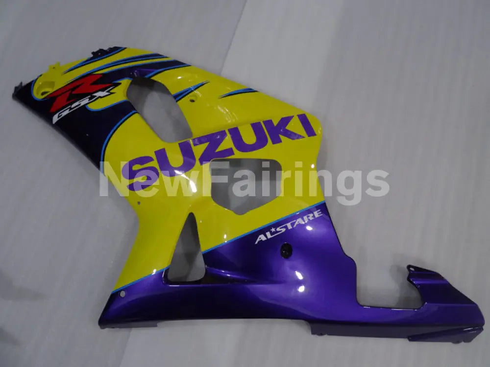 Yellow and Purple Factory Style - GSX-R750 00-03 Fairing Kit