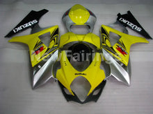 Cargar imagen en el visor de la galería, Yellow and Silver Black Factory Style - GSX-R1000 07-08 Fairing Kit