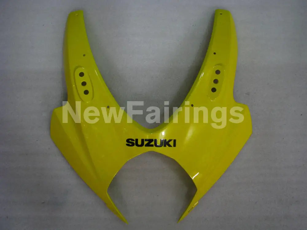 Yellow and Silver Black Factory Style - GSX-R1000 07-08 Fairing Kit