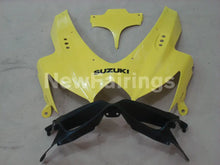Cargar imagen en el visor de la galería, Yellow and Silver Black Factory Style - GSX-R600 08-10 Fairing Kit