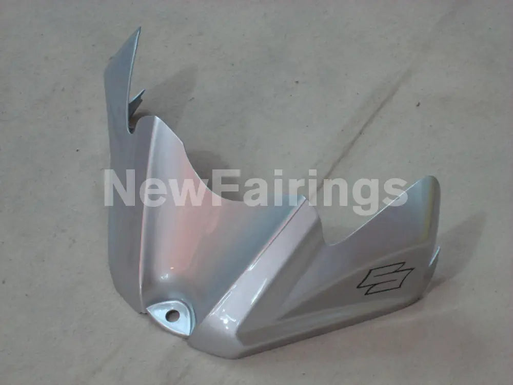 Yellow and Silver Black Factory Style - GSX-R600 08-10 Fairing Kit