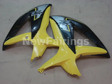 Cargar imagen en el visor de la galería, Yellow and Silver Black Factory Style - GSX-R600 08-10 Fairing Kit