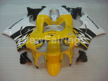 Cargar imagen en el visor de la galería, Yellow and White Black Factory Style - CBR 919 RR 98-99 Fairing Kit