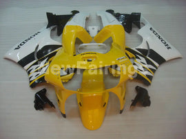 Yellow and White Black Factory Style - CBR 919 RR 98-99 Fairing Kit