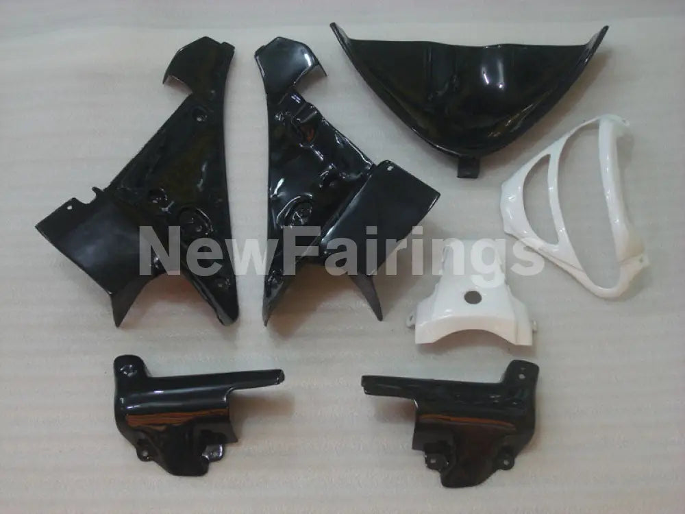 Yellow and White Black Factory Style - CBR 919 RR 98-99 Fairing Kit