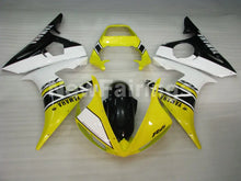 Cargar imagen en el visor de la galería, Yellow and White Black Factory Style - YZF-R6 03-04 Fairing Kit