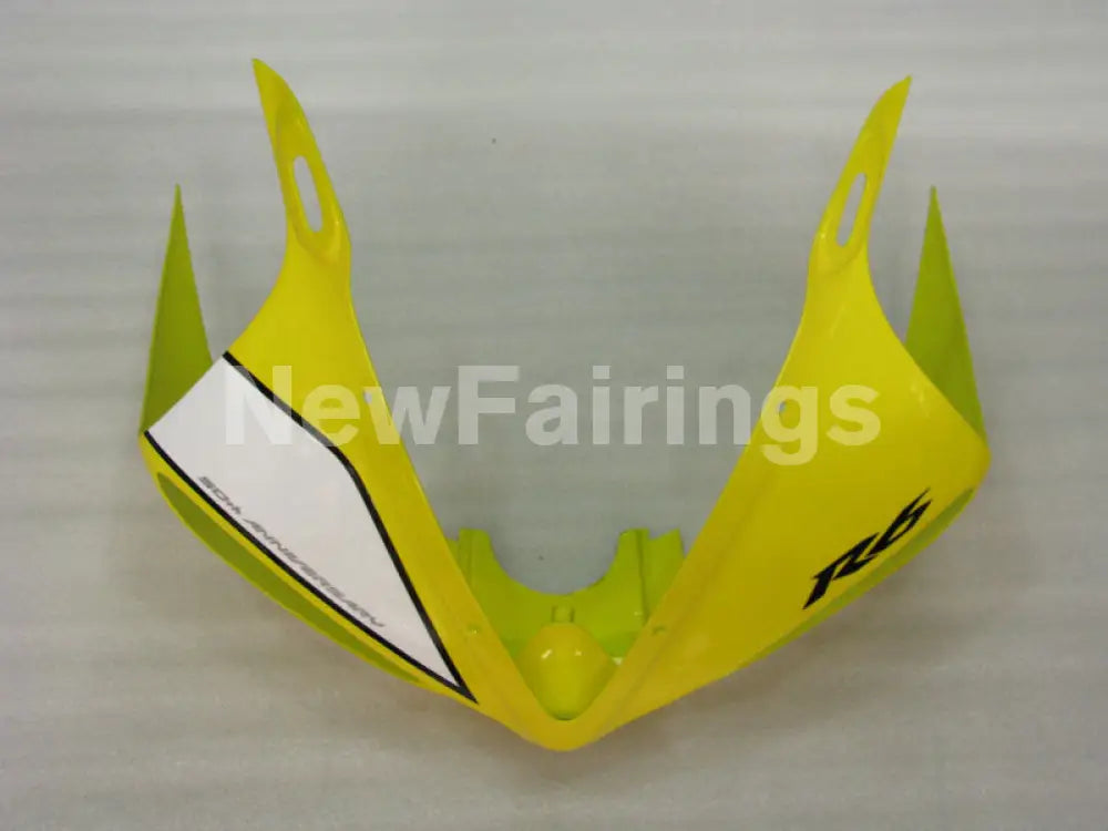 Yellow and White Black Factory Style - YZF-R6 03-04 Fairing Kit