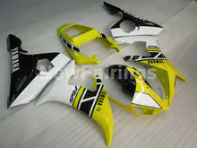 Cargar imagen en el visor de la galería, Yellow and White Black Factory Style - YZF-R6 05 Fairing Kit