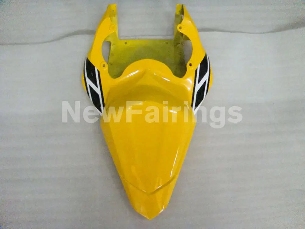 Yellow and White Black Factory Style - YZF-R6 06-07 Fairing Kit