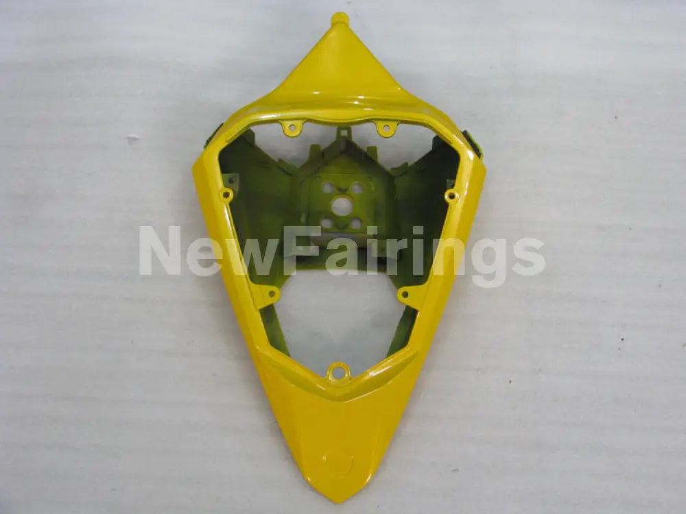 Yellow and White Black Factory Style - YZF-R6 08-16 Fairing Kit