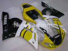 Cargar imagen en el visor de la galería, Yellow and White Black Factory Style - YZF-R6 98-02 Fairing Kit
