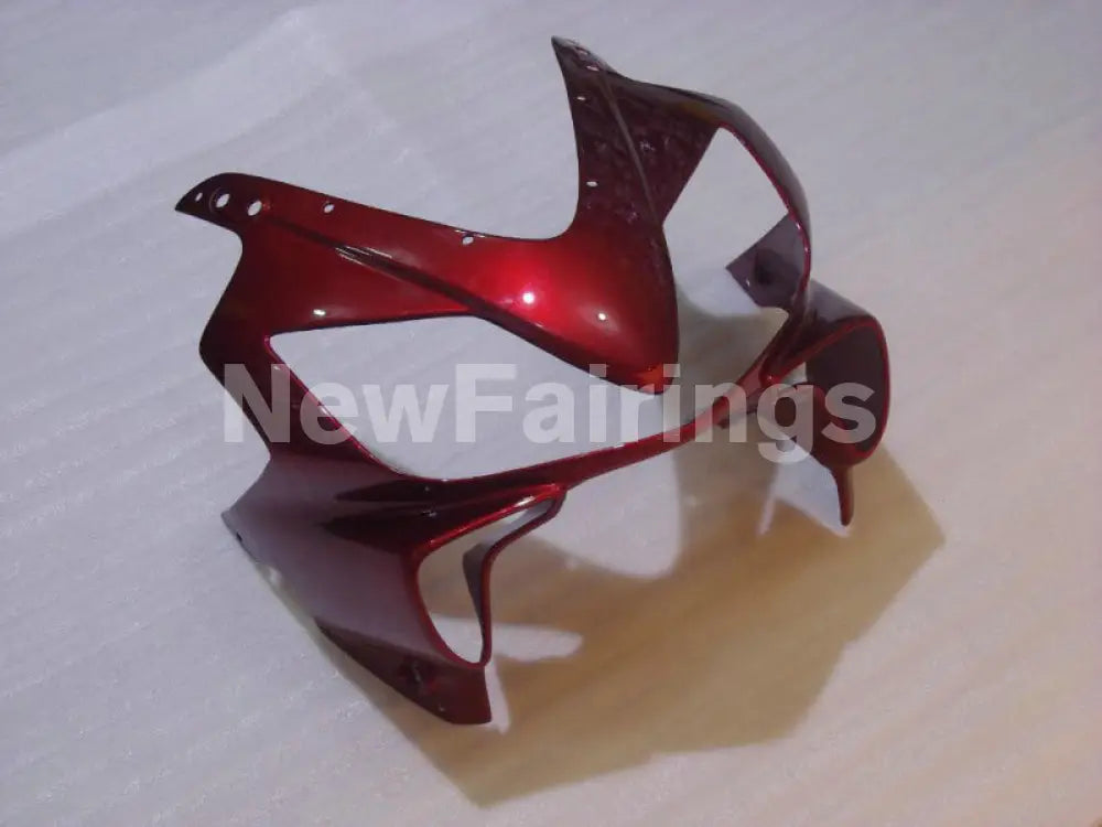 Yellow and Wine Red Flame - CBR600 F4i 01-03 Fairing Kit