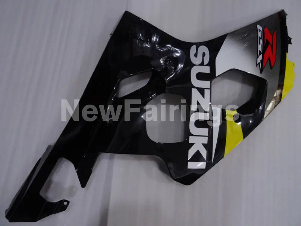 Yellow Black and Silver Factory Style - GSX-R600 04-05 Fairing Kit