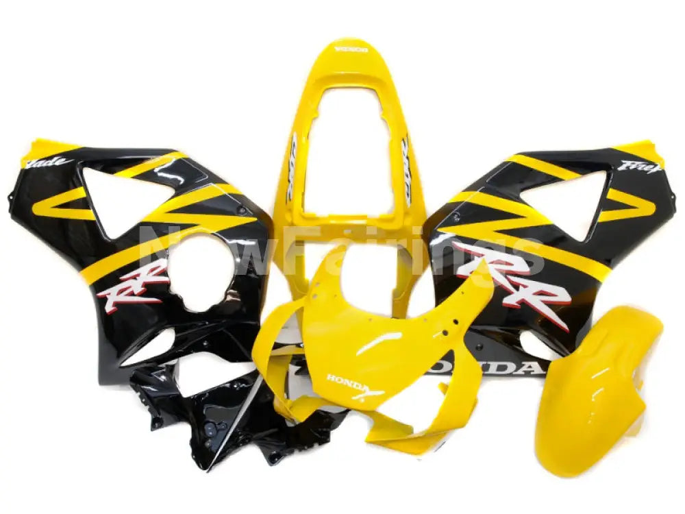 Yellow Black Factory Style - CBR 954 RR 02-03 Fairing Kit