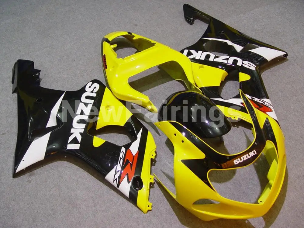 Yellow and Black Factory Style - GSX-R1000 00-02 Fairing Kit