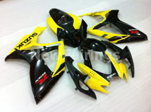Cargar imagen en el visor de la galería, Yellow Black Factory Style - GSX-R750 06-07 Fairing Kit