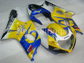 Yellow and Blue Corona - GSX-R1000 00-02 Fairing Kit