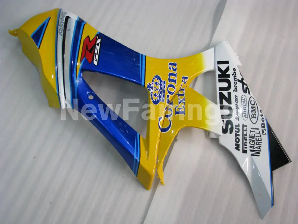 Yellow Blue Corona - GSX-R1000 07-08 Fairing Kit