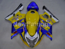Yellow Blue Corona - GSX-R600 04-05 Fairing Kit