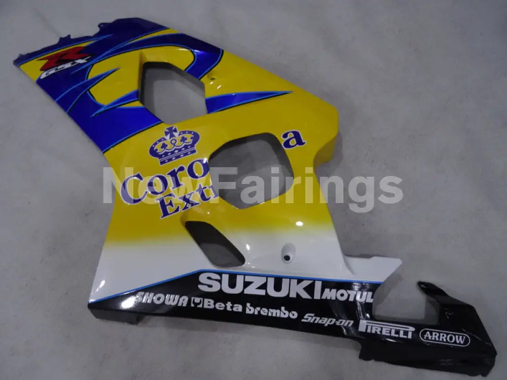 Yellow Blue Corona - GSX-R750 04-05 Fairing Kit