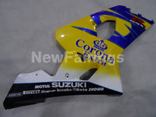 Cargar imagen en el visor de la galería, Yellow Blue Corona - GSX-R750 04-05 Fairing Kit