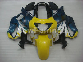 Yellow Blue Factory Style - CBR600 F4 99-00 Fairing Kit