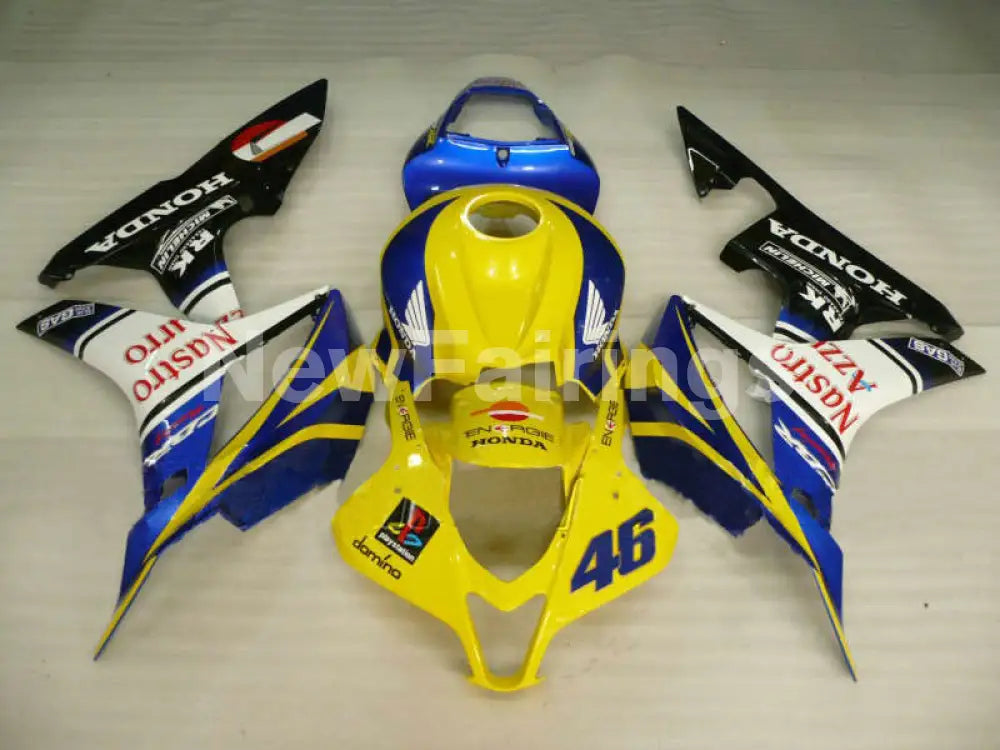 Yellow Blue Nastro Azzurro - CBR600RR 07-08 Fairing Kit