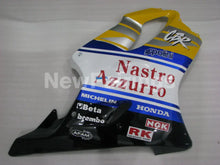Cargar imagen en el visor de la galería, Yellow and Blue White Nastro Azzurro - CBR600 F4 99-00 Fairing Kit