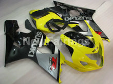 Cargar imagen en el visor de la galería, Yellow Silver and Black Factory Style - GSX-R600 04-05 Fairing Kit