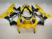 Cargar imagen en el visor de la galería, Yellow and Silver Black Factory Style - CBR 929 RR 00-01 Fairing Kit