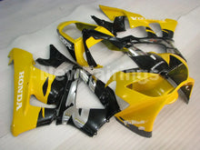Cargar imagen en el visor de la galería, Yellow and Silver Black Factory Style - CBR 929 RR 00-01 Fairing Kit