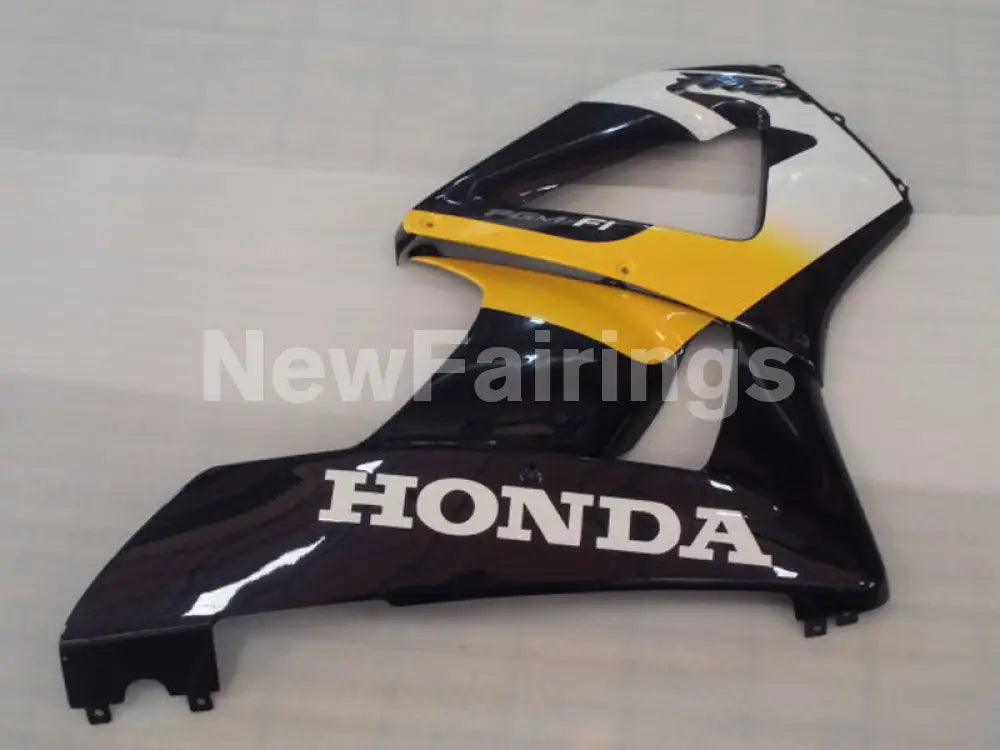 Yellow and White Black Factory Style - CBR 929 RR 00-01 Fairing Kit