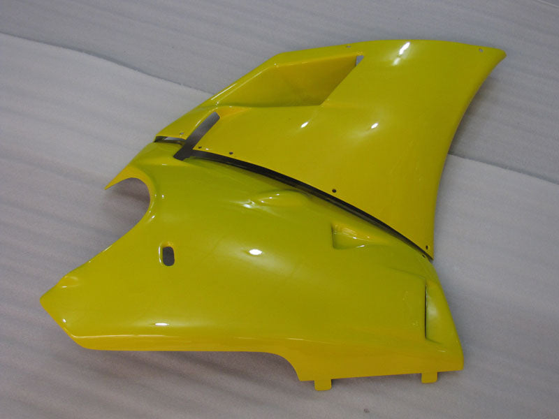 Yellow and White No decals - Ducati 748/916/996/998 96-02 Fairing Kit (Single Passenger Seat)